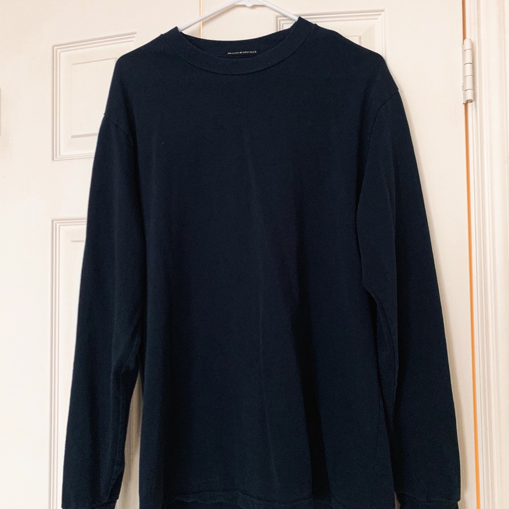 Brandy Melville navy blue sweater/long sleeve